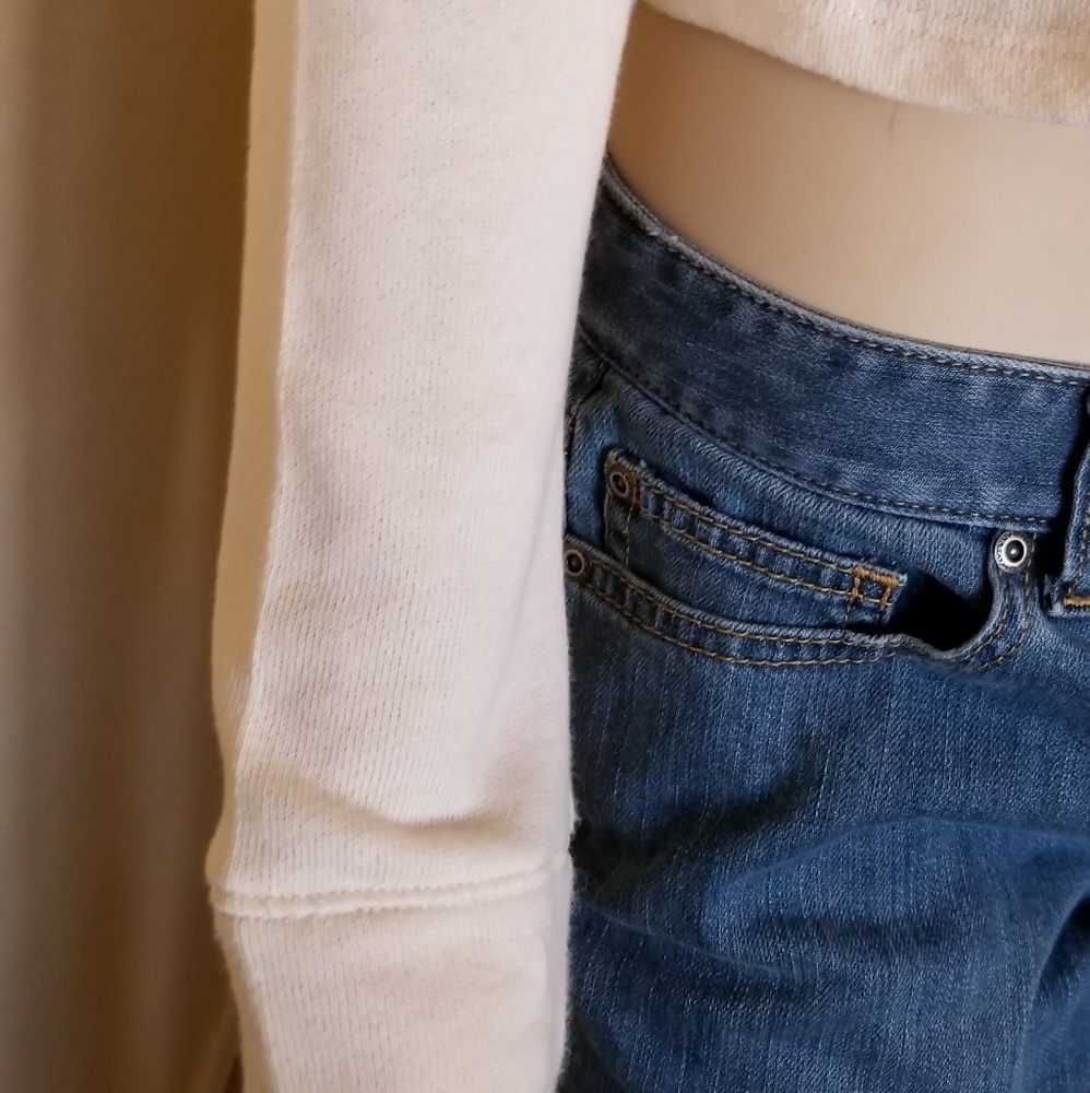 Wet Seal  Long Sleeves  Crop Top - Picture 3 of 7